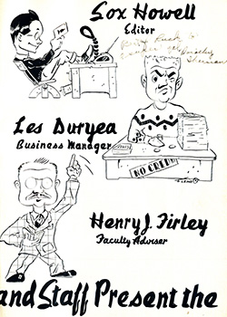 Glenbard West Yearbook Cover 1944