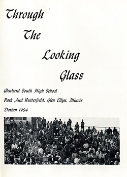 1984 Glenbard South Yearbook cover