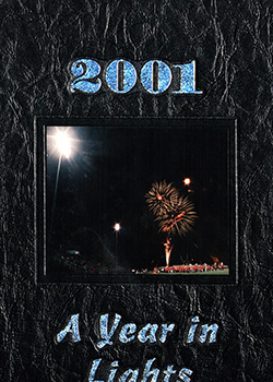 2001 Glenbard South Yearbook cover