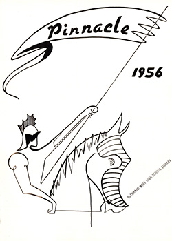 Glenbard West Yearbook Cover 1956