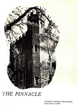 Glenbard West Yearbook Cover 1958