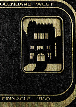 Glenbard West Yearbook Cover 1980