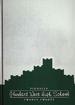 Glenbard West Yearbook Cover 2020