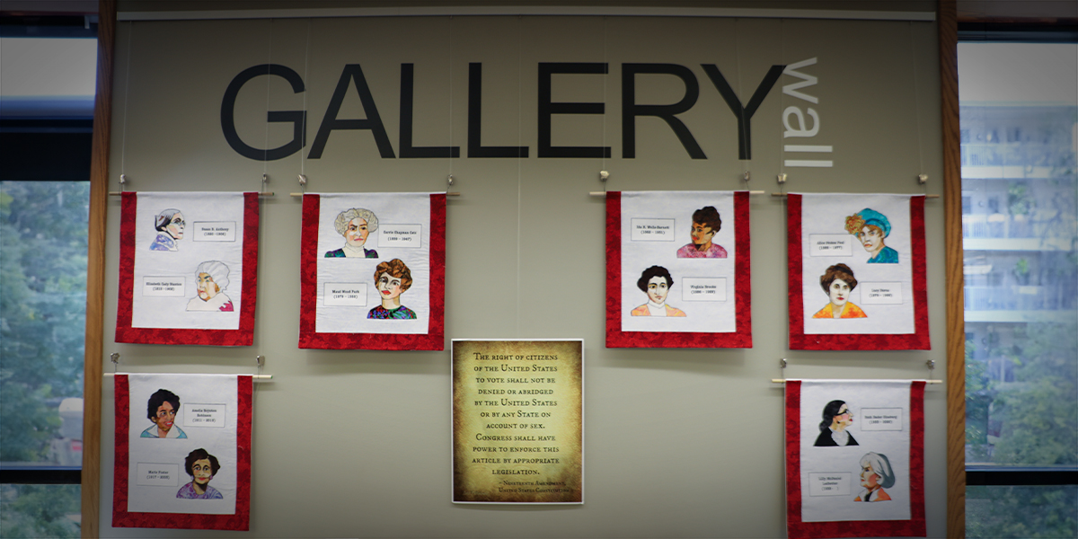 Gallery Wall Glen Ellyn Public Library